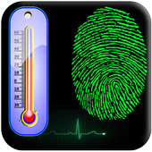 Fingerprint термометр Шутки иконка