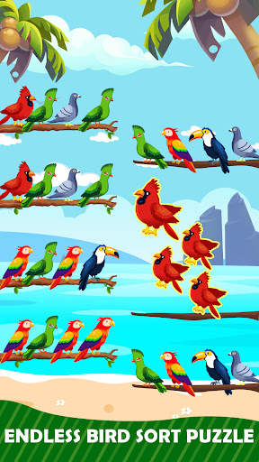 Bird Sort Puzzle - Bird Games screenshot 2