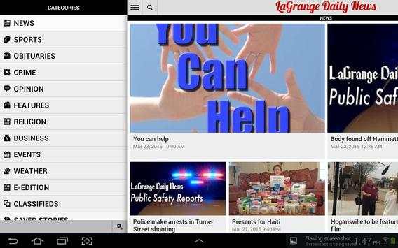 Lagrange Daily News screenshot 8