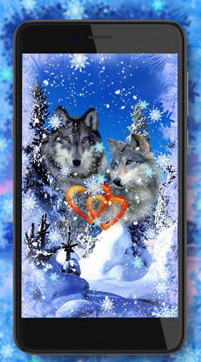 Love Wolf Live Wallpaper screenshot 5