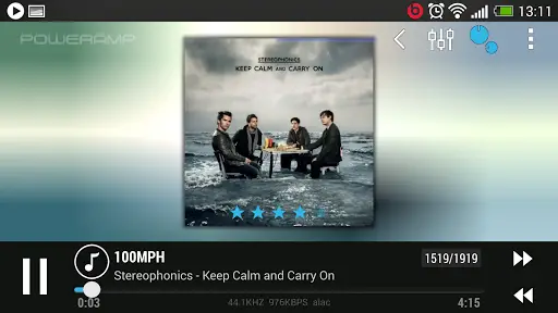 Poweramp Sensify 7 تصوير الشاشة