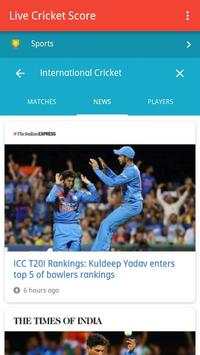 Live Cricket Match screenshot 3