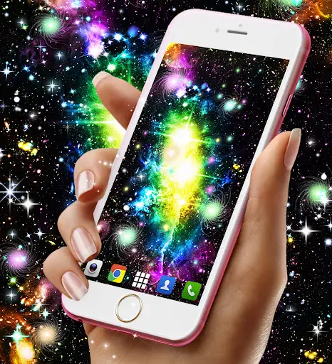 Glowing live wallpaper screenshot 8