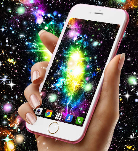 Glowing live wallpaper screenshot 8
