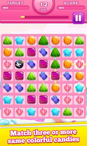 Candy Madness : Match 3 Puzzle Game : Free screenshot 3