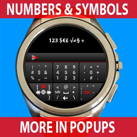 FlickKey (Non-Wear) Smartwatch Keyboard скриншот 5