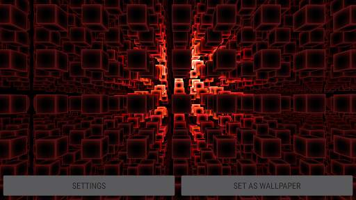 Infinity Parallax Cubes 3D Live Wallpaper screenshot 14