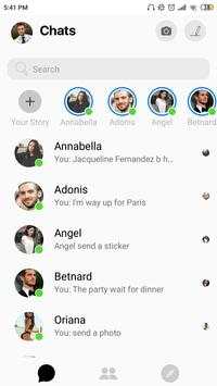Fake chat for Messenger, fake chat conversation screenshot 1