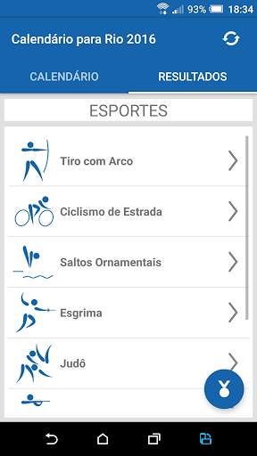 Calendário para Rio 2016 screenshot 3