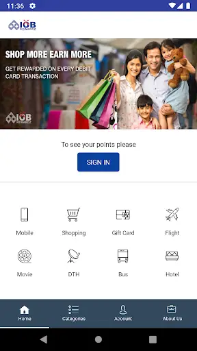 IOB Rewardz screenshot 1