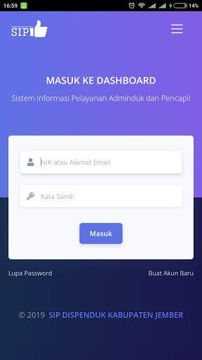 SIP Dispendukcapil Jember screenshot 3