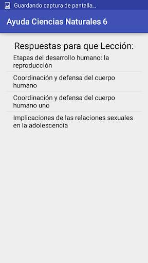 Ayuda para tu Tarea Ciencias Naturales 6 скриншот 2