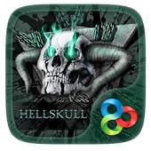 Hell Skull GO Launcher Theme v1.0.62
