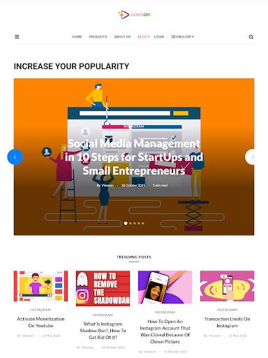 Boost Social Media | Blog screenshot 1