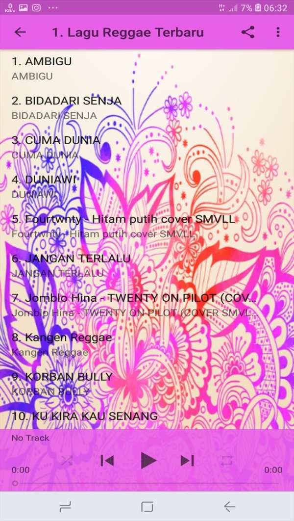 Lagu Reggae Indonesia Terbaru Full Offline screenshot 4