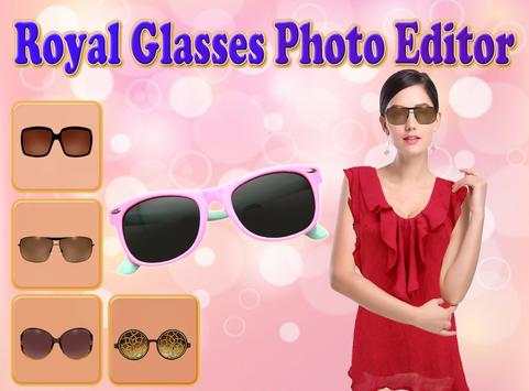 Royal Glasses Photo Editor 3 تصوير الشاشة