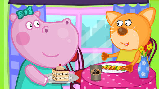 Kids cafe. Funny kitchen game screenshot 4