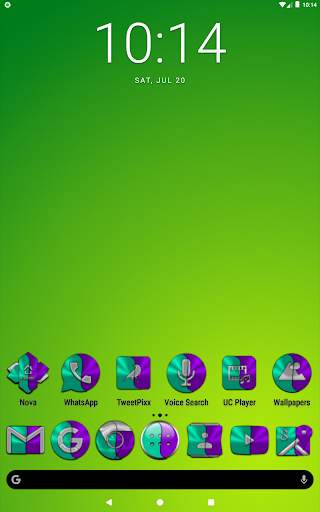 Teal and Purple Icon Pack screenshot 17