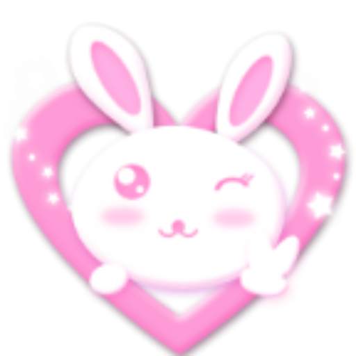 Cute Bunny Theme HD C Launcher 4.8.9
