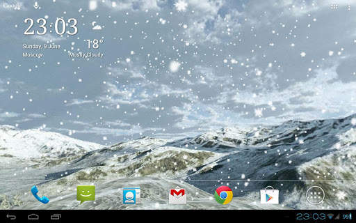 Snowfall 360° Free screenshot 11