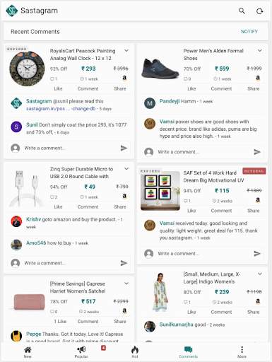 Sastagram - India Shopping Hot Offers screenshot 10