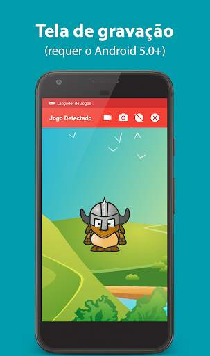 Lançador de Jogos - desempenho e gravador de tela screenshot 3