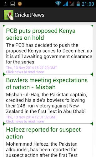 Cricket News screenshot 5