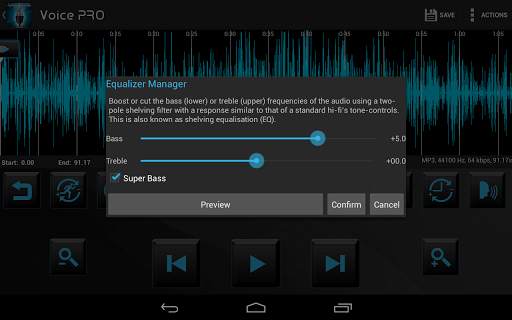 Voice PRO - HQ Audio Editor screenshot 10