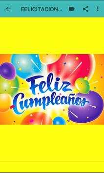 Happy Birthday for whatsapp in Spanish screenshot 3