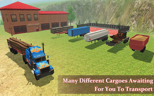Truck Simulator USA: Offroad Driving 3 تصوير الشاشة