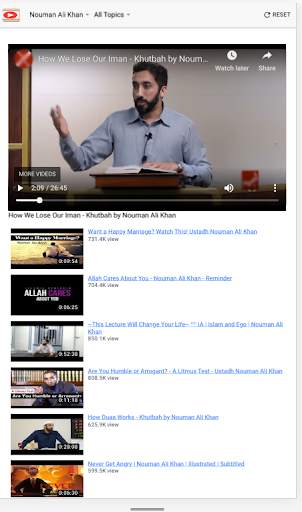 Islamic Tube screenshot 1