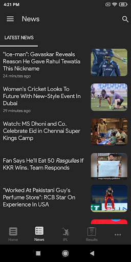 NDTV Cricket screenshot 5
