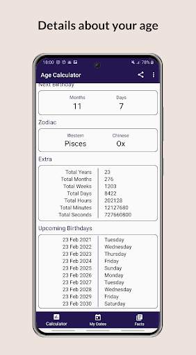 Age Calculator screenshot 2