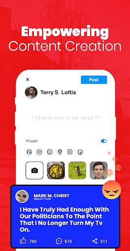 Beloud: News & Free Speech screenshot 8