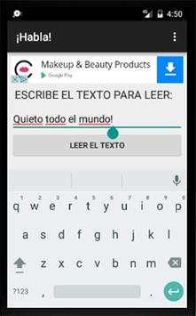 ¡Habla! screenshot 1