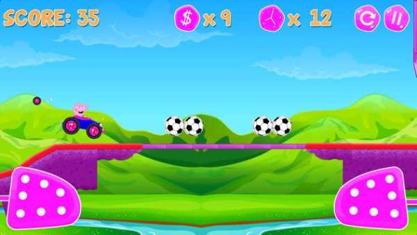 Pepa and Pig Racing - Kids Racing Game screenshot 2