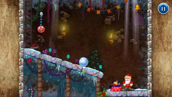 Red Candy Ball : Santa Reward Cut The Rope screenshot 2