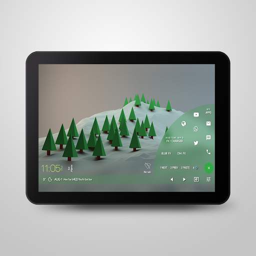 Chroma Free KLWP screenshot 23