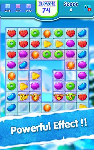 Candy Ice Cream - Free Match 3 screenshot 1