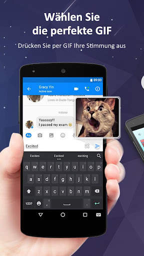 Go Keyboard Pro – Emoji, GIFs screenshot 1