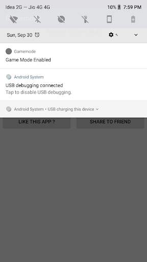 Game Mode - Block Notifications during Game Play screenshot 3