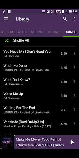 Musique-music player 2021 screenshot 3
