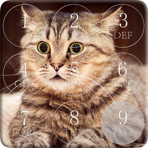 Cat Password Lock Screen 4.0