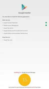 Google Installer screenshot 3