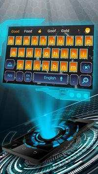 orange science keyboard blue time travel screenshot 2