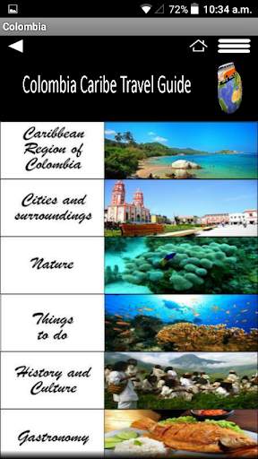 Colombia Caribe Travel Guide screenshot 2