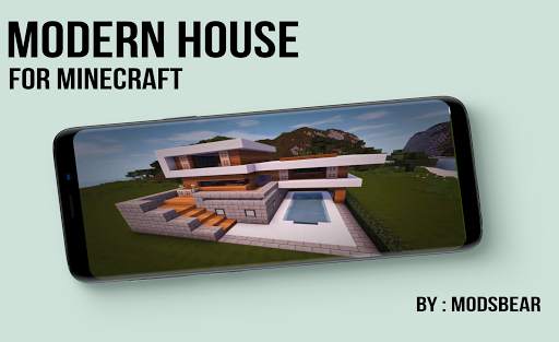MCPE Mods - Modern House For Minecraft PE screenshot 5
