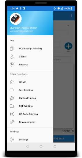 Bluetooth Thermal Printer /POS screenshot 1