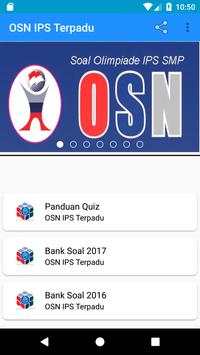 Soal OSN SMP/MTs IPS Terpadu screenshot 1