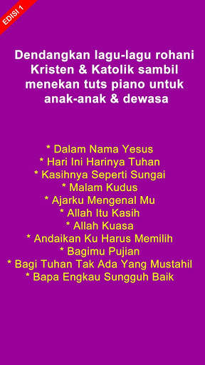 Suara Piano Lagu Rohani screenshot 3